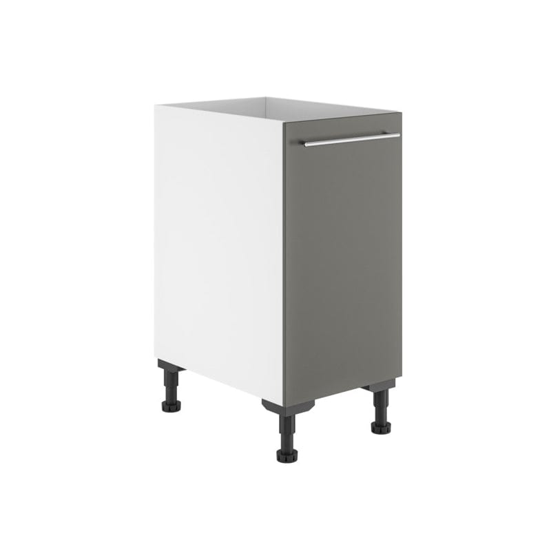 Alterna vaskerom: Benkeskap B40-60xD60xH72cm m/1 dør Grå matt / 40cm Alterna Benkeskap vaskerom GRO-7011801