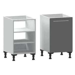 Alterna NEA Vaskerom: Benkeskap med 1 dør B40-60xD60xH72cm