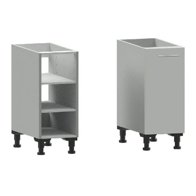 Alterna vaskerom: Benkeskap B40-60xD60xH72cm m/1 dør Hvit matt / 30cm Alterna Benkeskap vaskerom GRO-7011063