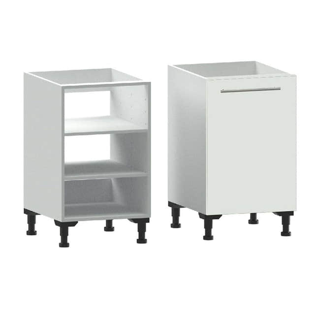 Alterna vaskerom: Benkeskap B40-60xD60xH72cm m/1 dør Hvit matt / 50cm Alterna Benkeskap vaskerom GRO-7011069
