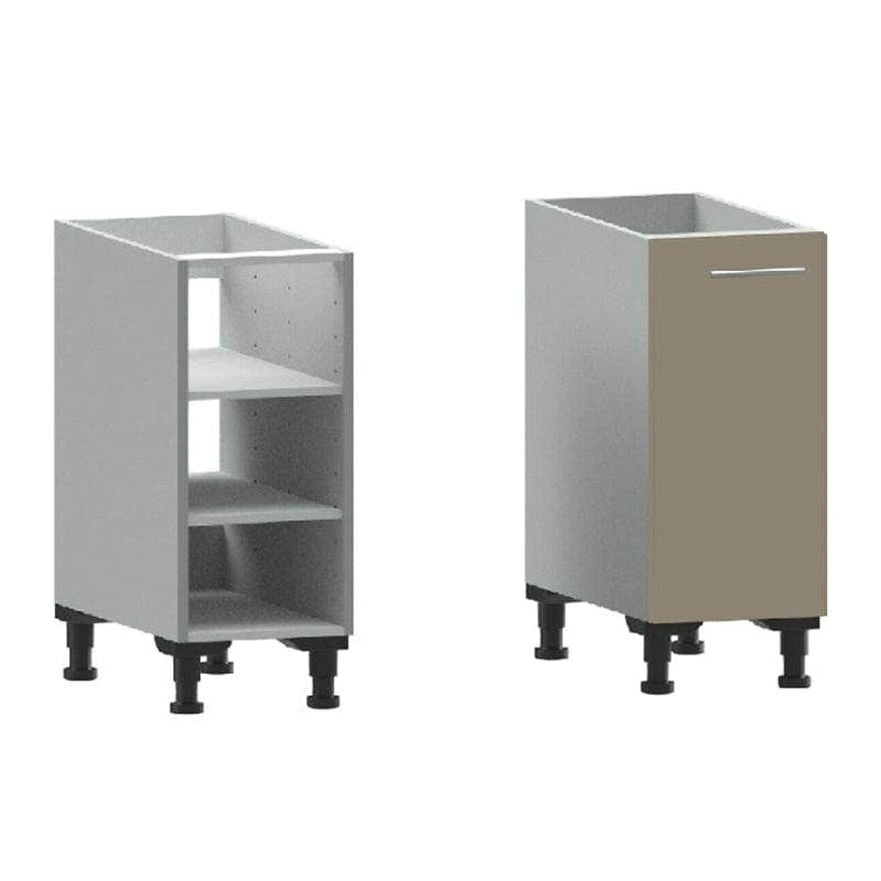 Alterna vaskerom: Benkeskap B40-60xD60xH72cm m/1 dør Sand matt / 30cm Alterna Benkeskap vaskerom GRO-7011066