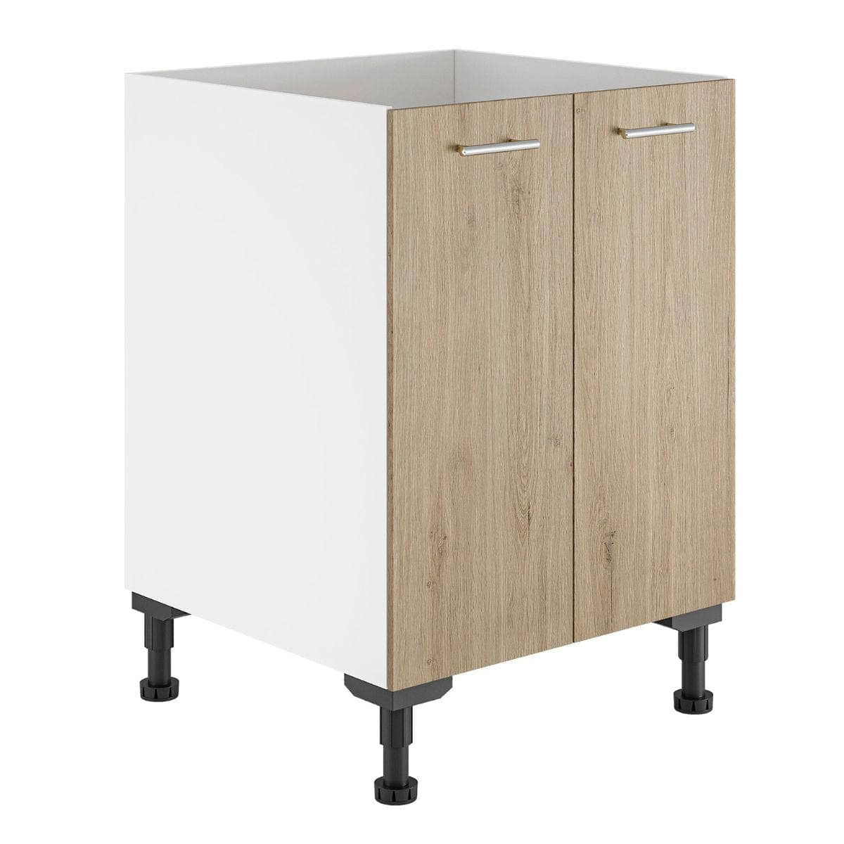 Alterna vaskerom: Benkeskap B60-80xD60xH72cm m/2 dører 60cm / Eik Alterna Benkeskap vaskerom GRO-7011988