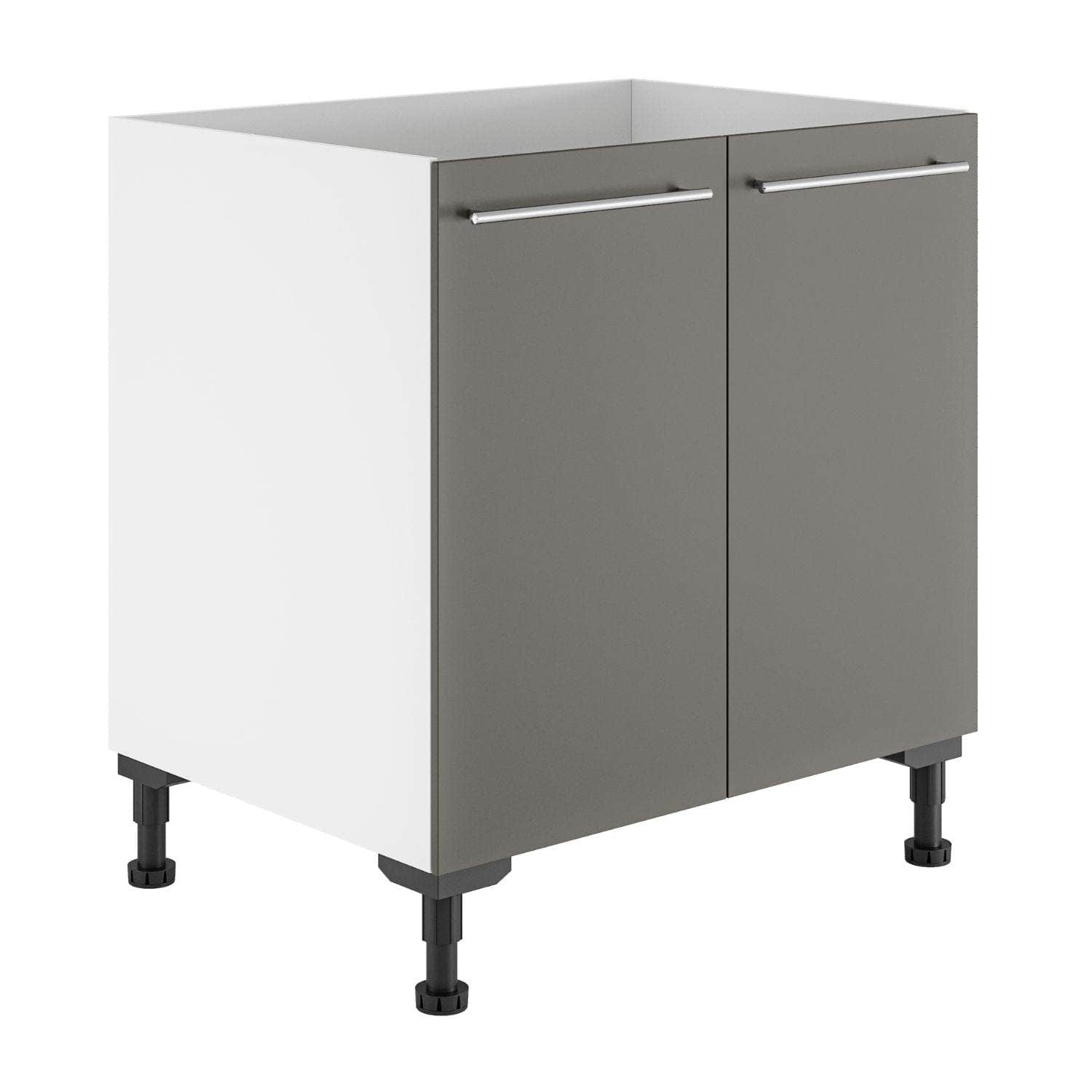 Alterna vaskerom: Benkeskap B60-80xD60xH72cm m/2 dører Grå matt / 80cm Alterna Benkeskap vaskerom GRO-7011814