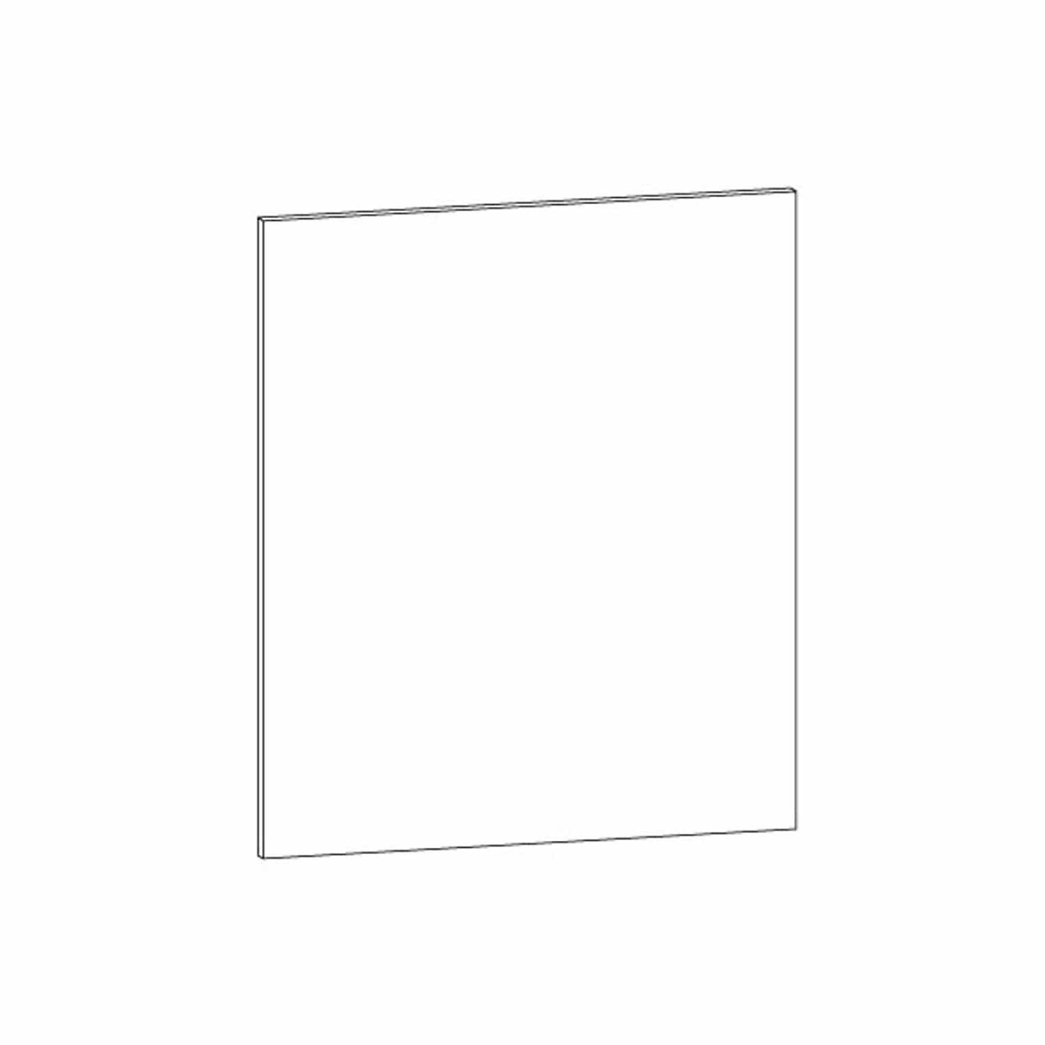 Alterna vaskerom: Dekkside benkeskap 60x72cm Hvit matt Alterna Dekkside vaskerom DAL-7012597