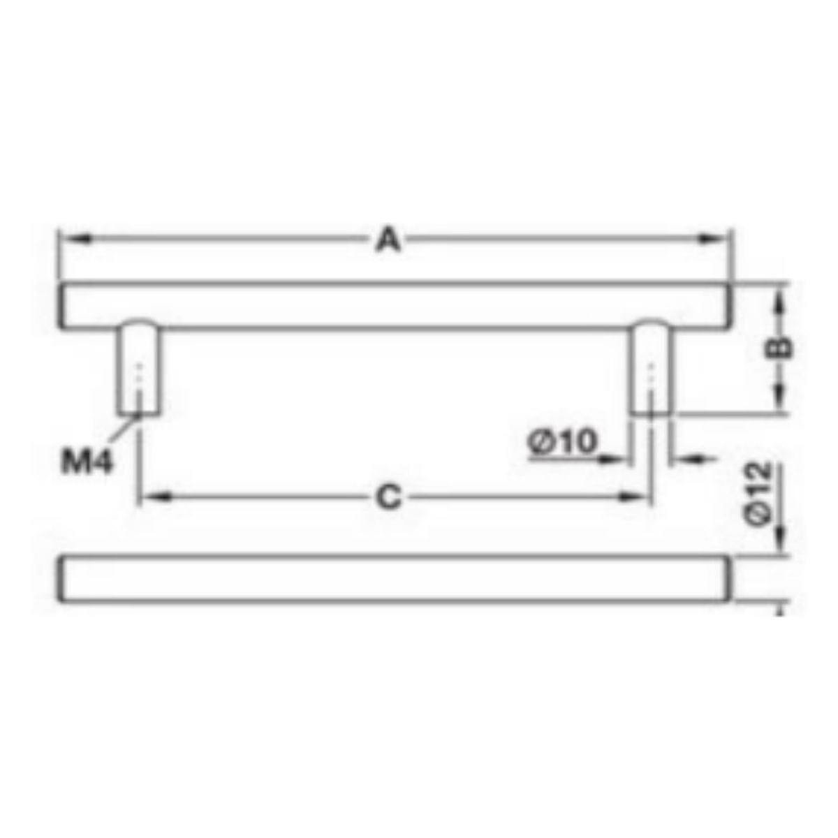 Alterna vaskerom: Håndtak 136-328mm Alterna Knotter og håndtak