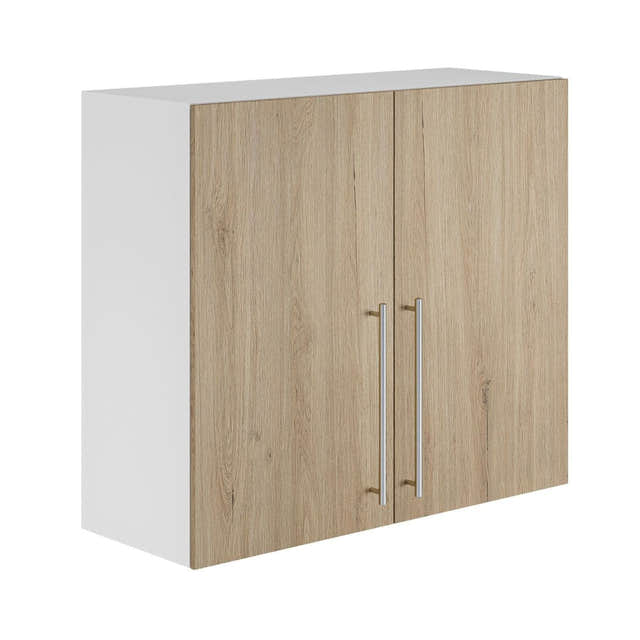 Alterna vaskerom: Overskap B60-80xD30xH72cm m/2 dører Eik / 60cm Alterna Veggskap vaskerom GRO-7011976