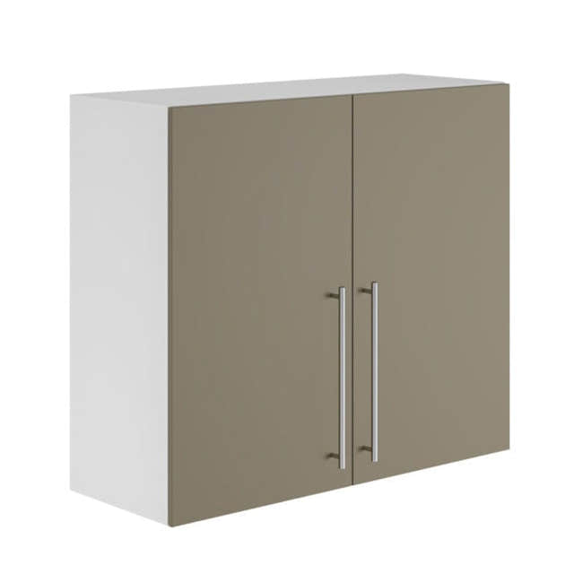 Alterna vaskerom: Overskap B60-80xD30xH72cm m/2 dører Sand matt / 60cm Alterna Veggskap vaskerom GRO-7011875