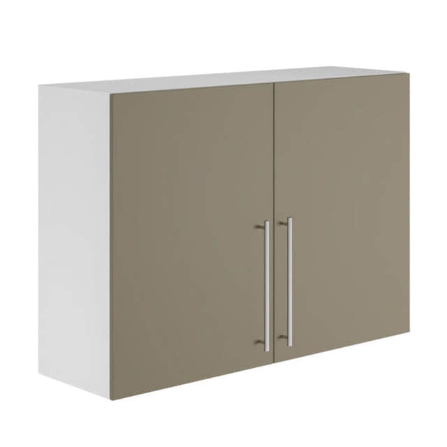 Alterna vaskerom: Overskap B60-80xD30xH72cm m/2 dører Sand matt / 80cm Alterna Veggskap vaskerom GRO-7011879