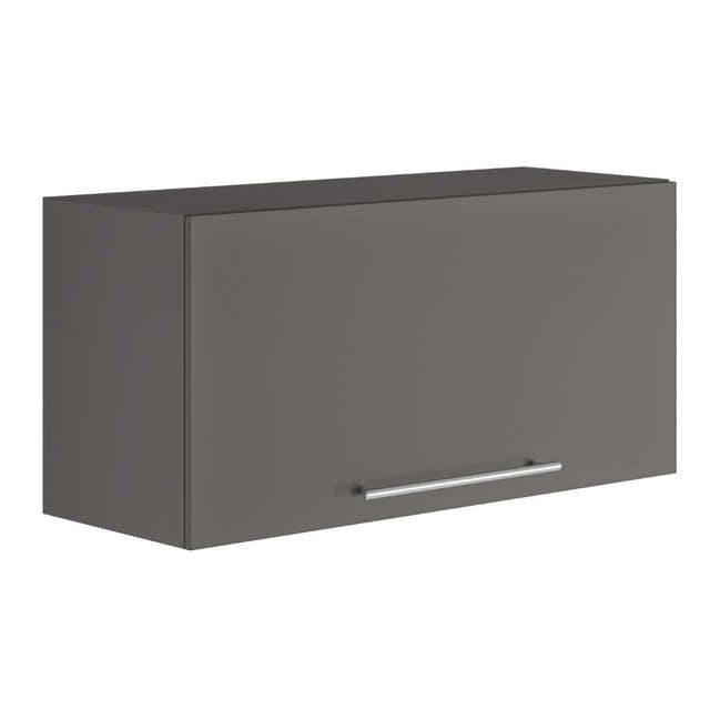 Alterna vaskerom: Overskap liggende L60-80cm Mørk eik / 60cm Alterna Veggskap vaskerom GRO-7010943