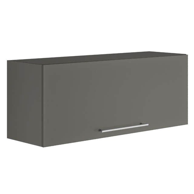 Alterna vaskerom: Overskap liggende L60-80cm Mørk eik / 80cm Alterna Veggskap vaskerom GRO-7010946