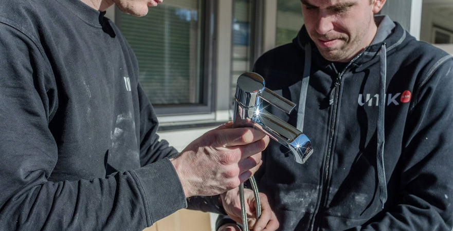 Bad.no tilbyr produktene ferdig montert gjennom de beste samarbeidspartnerne