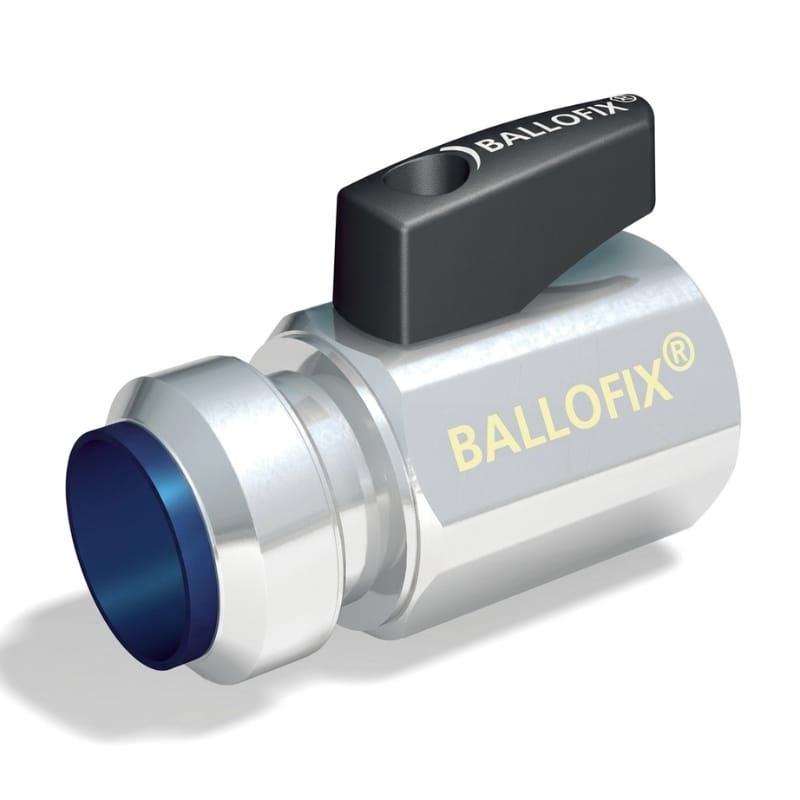 Ballofix Tectite Muffe/Push med Grep Broen Kuleventil GRO-5608718
