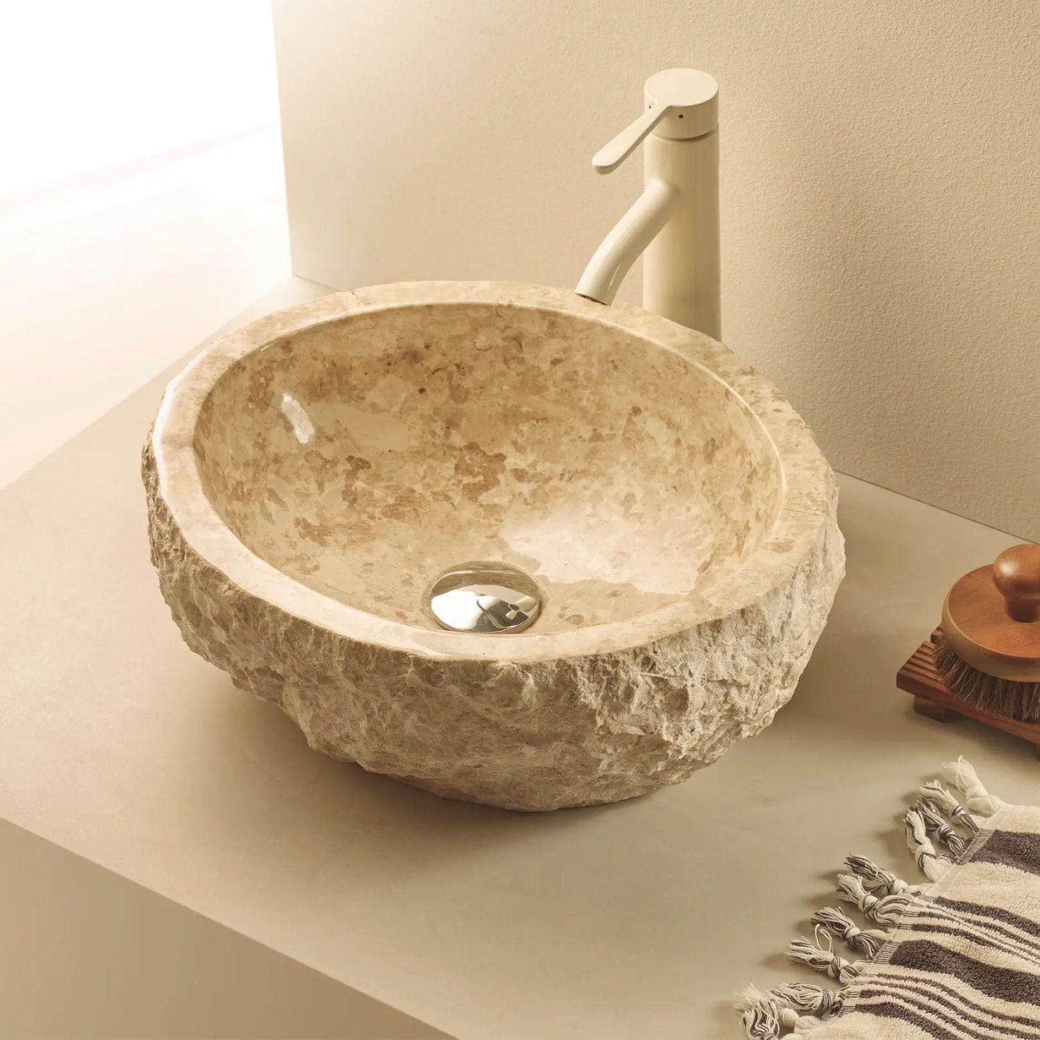 Bathco Denver Bolleservant Lys - stein Beige Bathco Bolleservant KO-7060