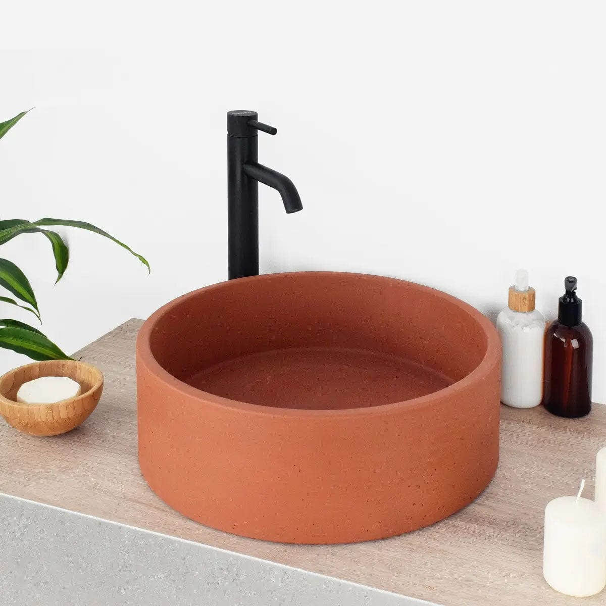 Bathco Pesquera Bolleservant Ø40cm - betong Bathco Bolleservant