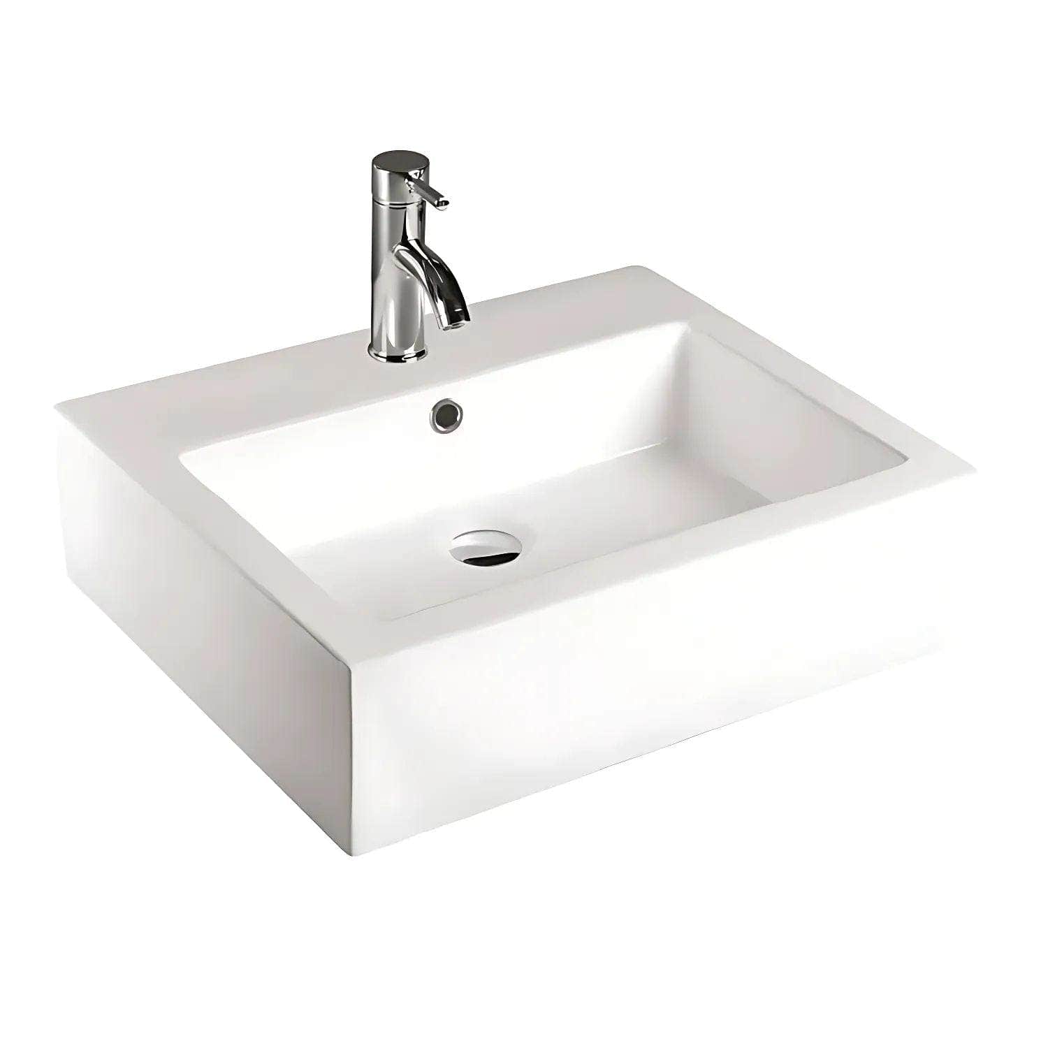 Bathco Sevilla Vegghengt Porselensservant Hvit Bathco Møbelservant KO-7011