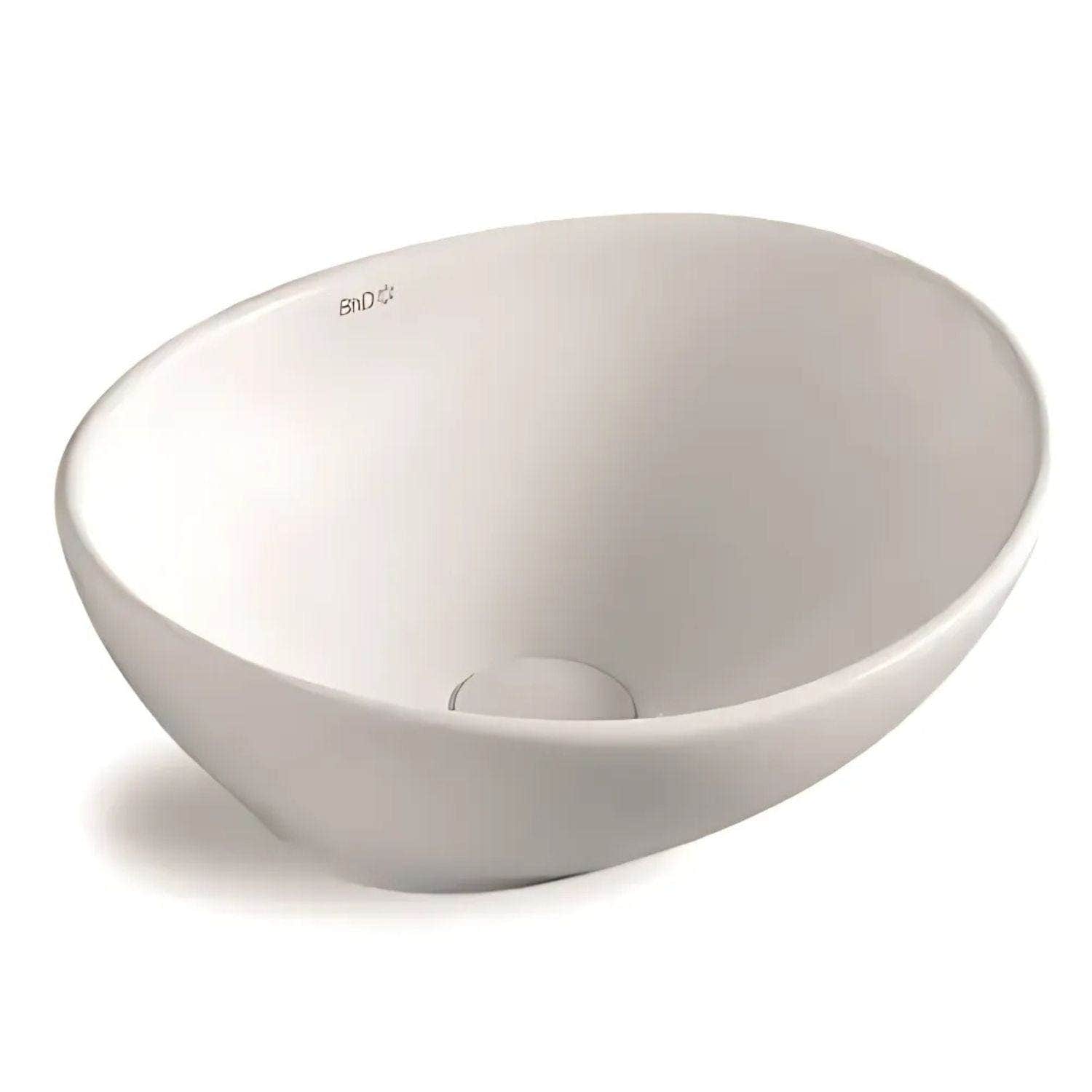 Bathco Texas Porselensservant Hvit Bathco Bolleservant KO-7048