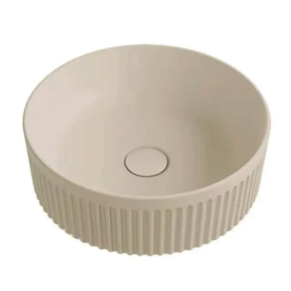 Bathco Wadi Rund Bolleservant Beige Bathco Bolleservant KO-4179