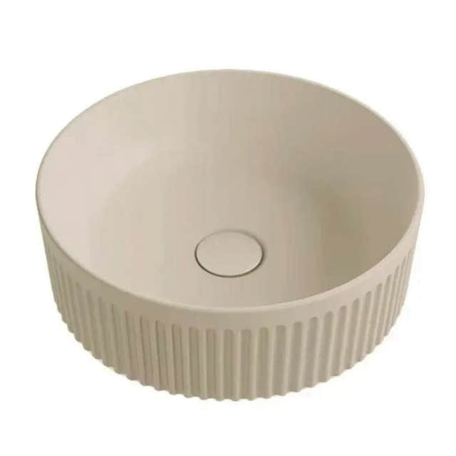 Bathco Wadi Rund Bolleservant Beige Bathco Bolleservant KO-4179