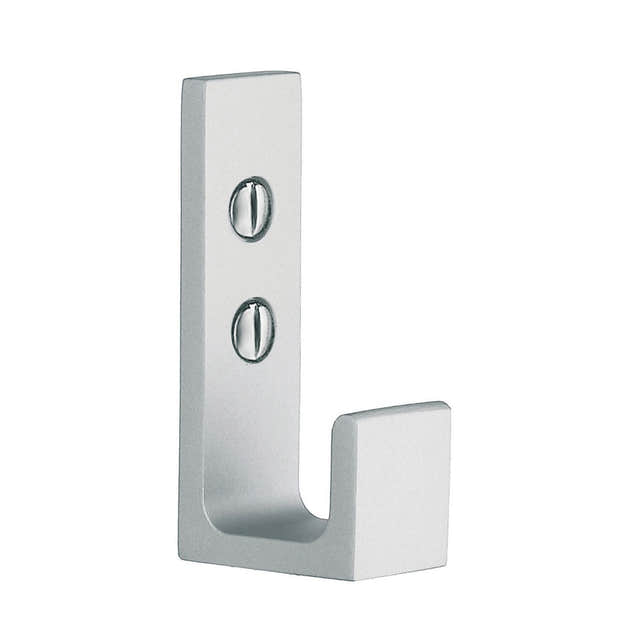Beslagsboden 1047 Enkel Krok Aluminium Beslagsboden Knagger hus SM-B1047
