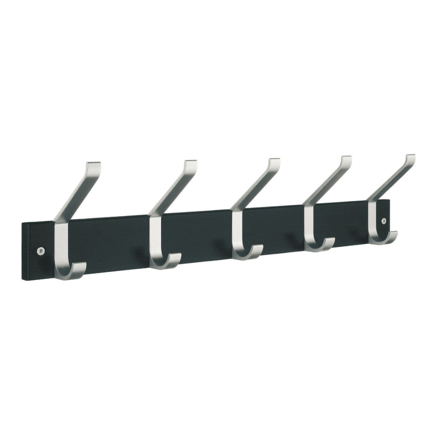 Krokliste 5-krok Hattmodell Svart/Aluminium Smedbo