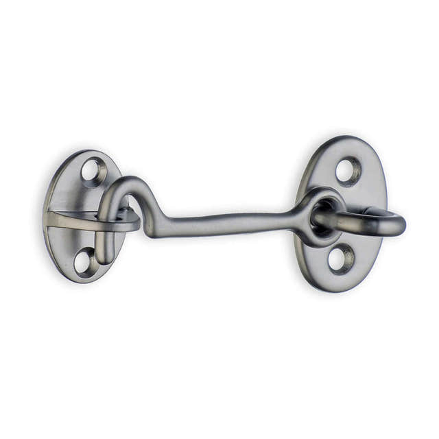 Beslagsboden 295/296 Hasp Børstet krom / 75mm Beslagsboden Hasp SM-BK295M
