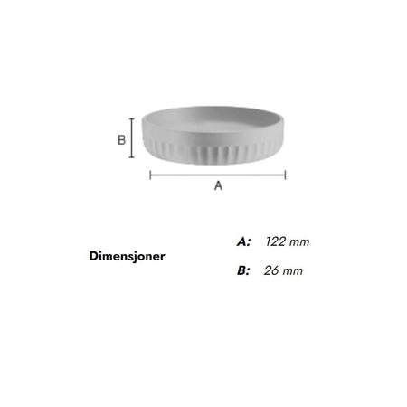 Beslagsboden Wave 560 Såpekopp