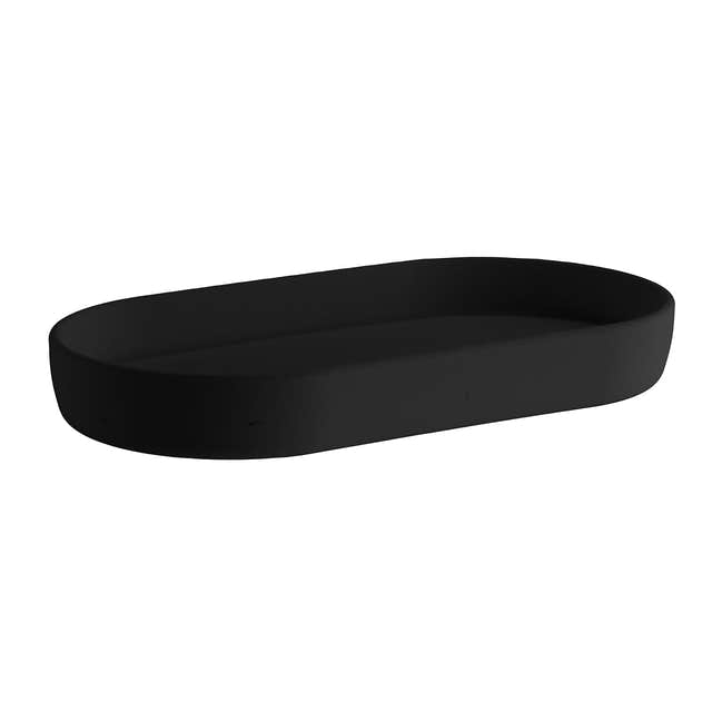 Beslagsboden 570 Såpekopp/Fat Svart Beslagsboden Såpeskål SM-BB570