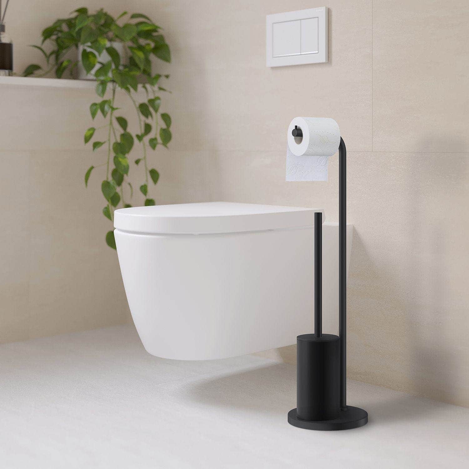 Beslagsboden Curve 1232 Toalettpapirholder / WC-børste Beslagsboden Toalettrullholder