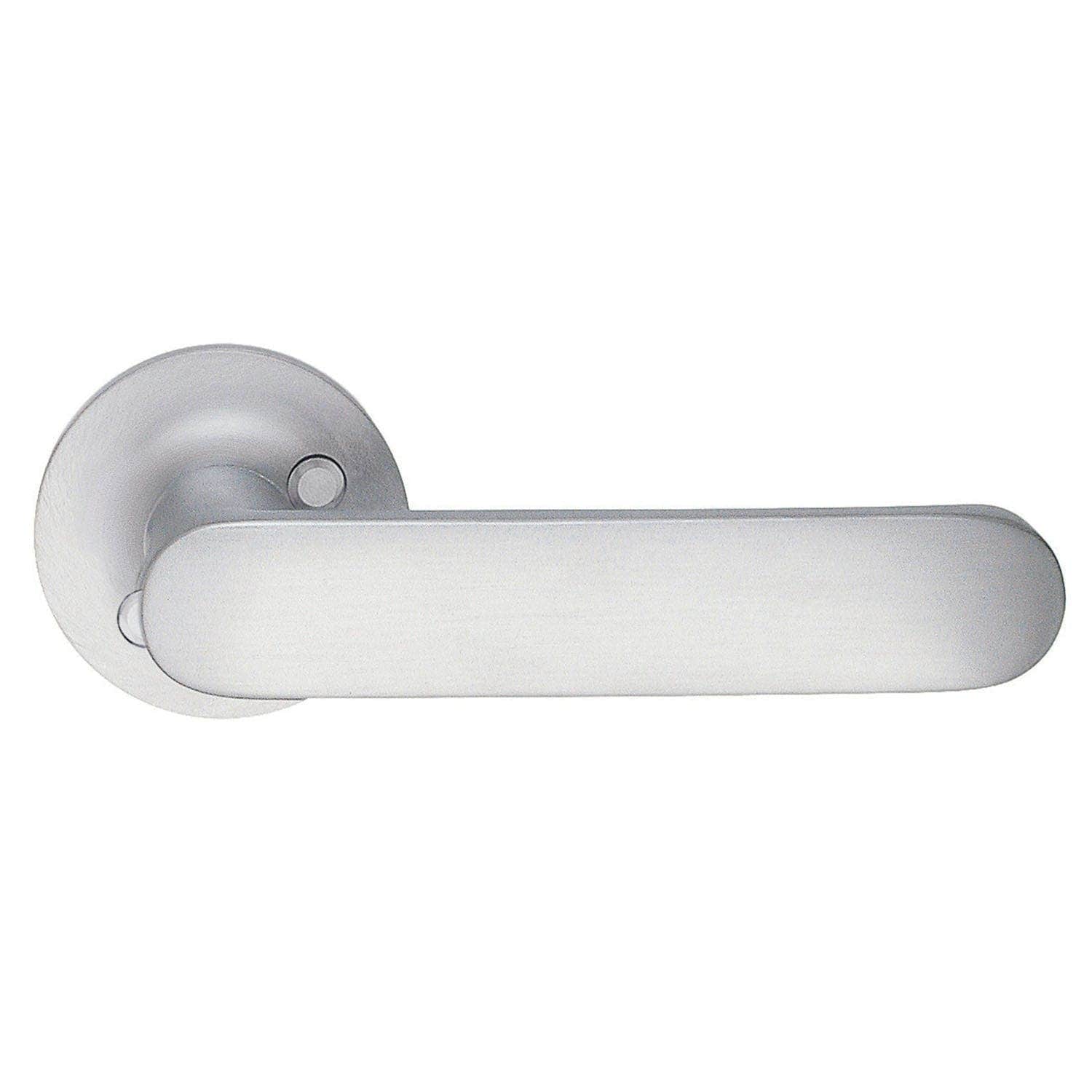 Beslagsboden Design 122/155 Ytterdørvridere Børstet krom Beslagsboden Dørhåndtak ytterdør SM-B122M