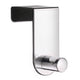 Beslagsboden Dørkrok 80x40mm 1095 Krom Beslagsboden Knagger hus SM-BK1095