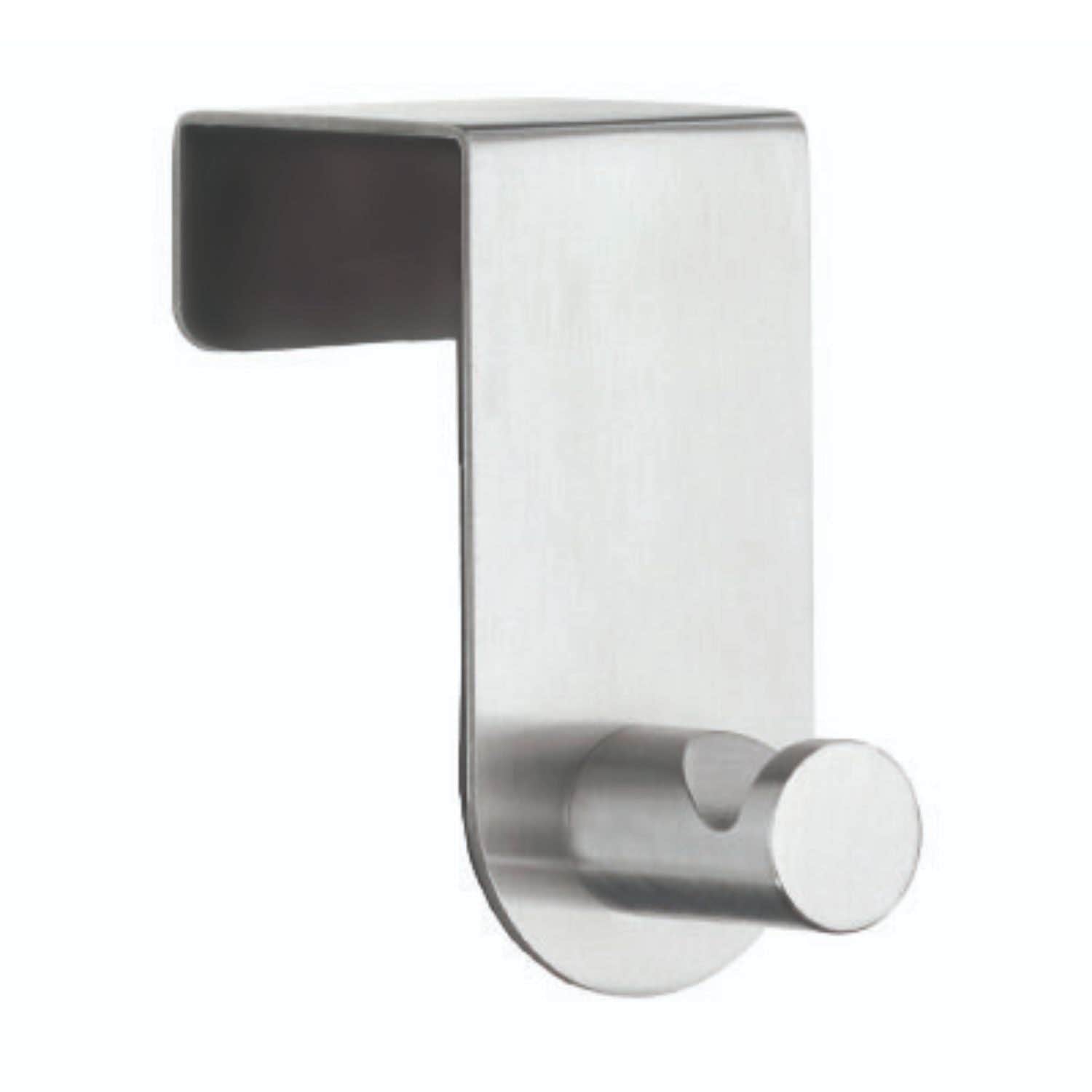 Beslagsboden Dørkrok 80x40mm 1095 Matt krom Beslagsboden Knagger hus SM-B1095