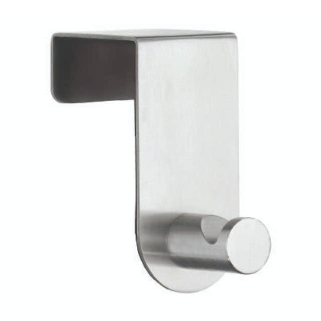 Beslagsboden Dørkrok 80x40mm 1095 Matt krom Beslagsboden Knagger hus SM-B1095