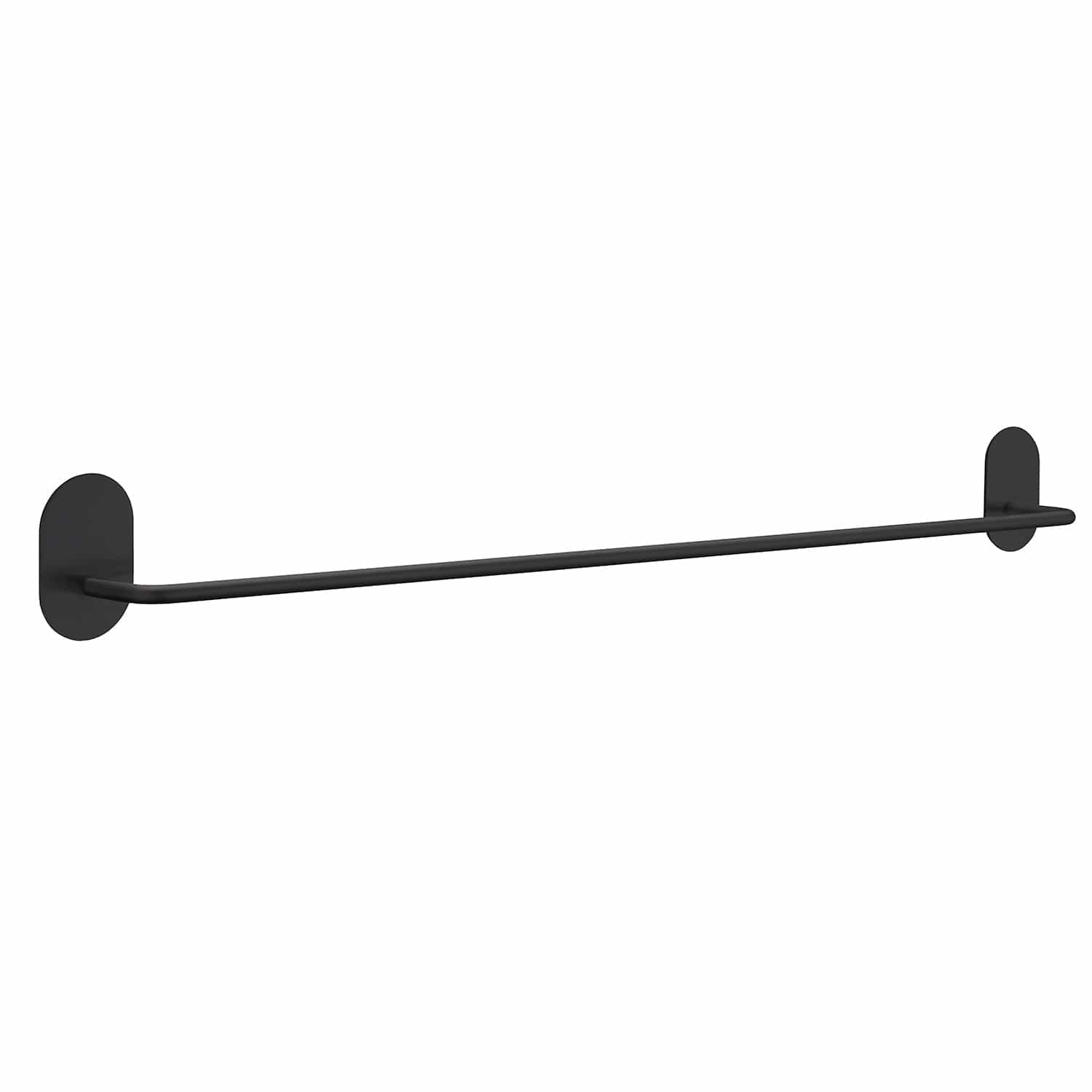 Beslagsboden enkel håndklestang 1026 - selvklebende Svart Beslagsboden Håndklestang SM-BB1026