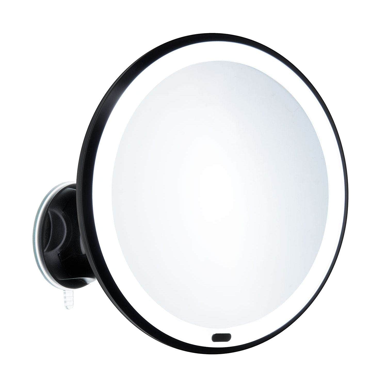 Beslagsboden Glow 630 Sminkespeil LED med sugekopp Svart matt Beslagsboden Sminkespeil SM-ZB630
