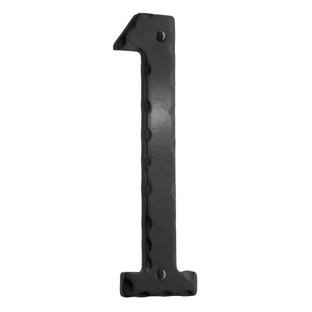 Beslagsboden Husnummer H15cm Svart / 1 Beslagsboden Husnummer SM-S021