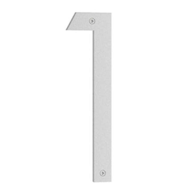 Beslagsboden Nordic Husnummer H23cm Grå / 1 Beslagsboden Husnummer SM-BG781