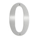 Beslagsboden Rustfri Husnummer H15cm Børstet stål / 0 Beslagsboden Husnummer SM-B940