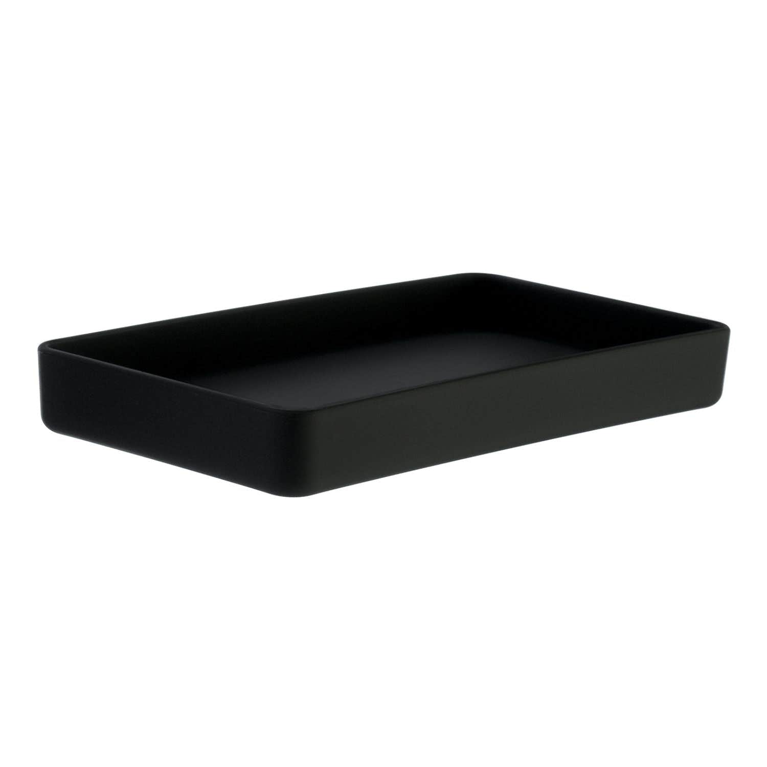 Beslagsboden Satin 580 Såpekopp/Fat Svart matt Beslagsboden Såpeskål SM-BB580