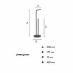 Beslagsboden 1230 Toalettrullholder
