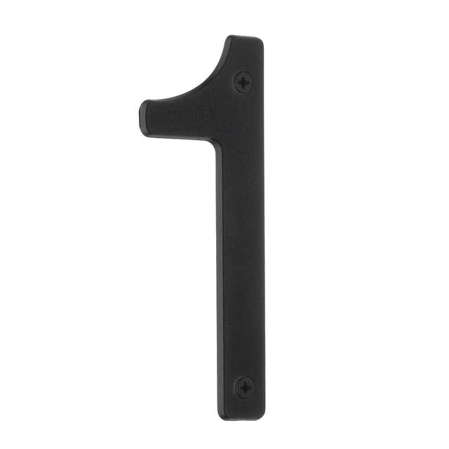 Beslagsboden Villa Husnummer H12cm Svart / 1 Beslagsboden Husnummer SM-V021