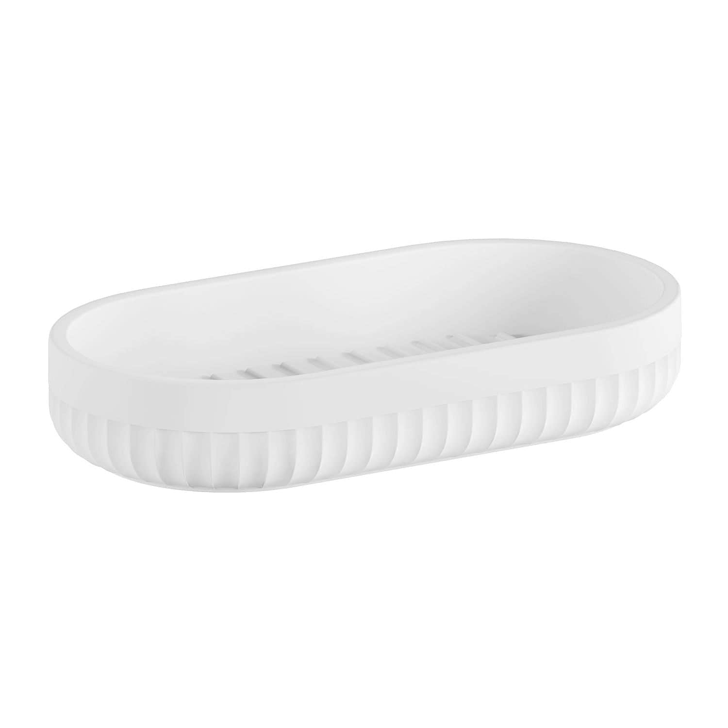 Beslagsboden Wave 565 Såpekopp/Fat Hvit matt Beslagsboden Såpeskål SM-BX565