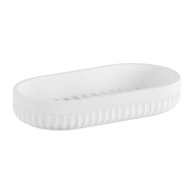 Beslagsboden Wave 565 Såpekopp/Fat Hvit matt Beslagsboden Såpeskål SM-BX565