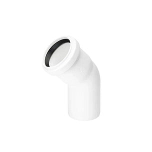 Conel Drain Bend med muffe 15°-87° PP