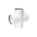 Conel Drain Dobbeltgren 110mmx87° Conel Grenrør GRO-2201027