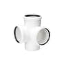 Conel Drain Hjørnegren 110mm x 87° Conel Grenrør GRO-2201028