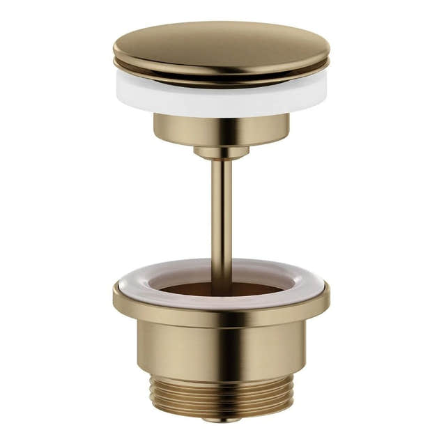 Damixa Fleksibel Klikkventil Ø63mm perfekt for bolleservant Børstet bronse Damixa Bunnventil KO-2387088