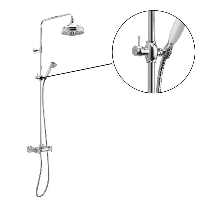 Damixa Glider for ny 37551 Tradition takdusj Damixa Dusjhodeholder KO-0318800