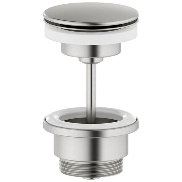 Damixa Klikkventil Ø63mm Børstet stål Damixa Tilbehør servant KO-2387046