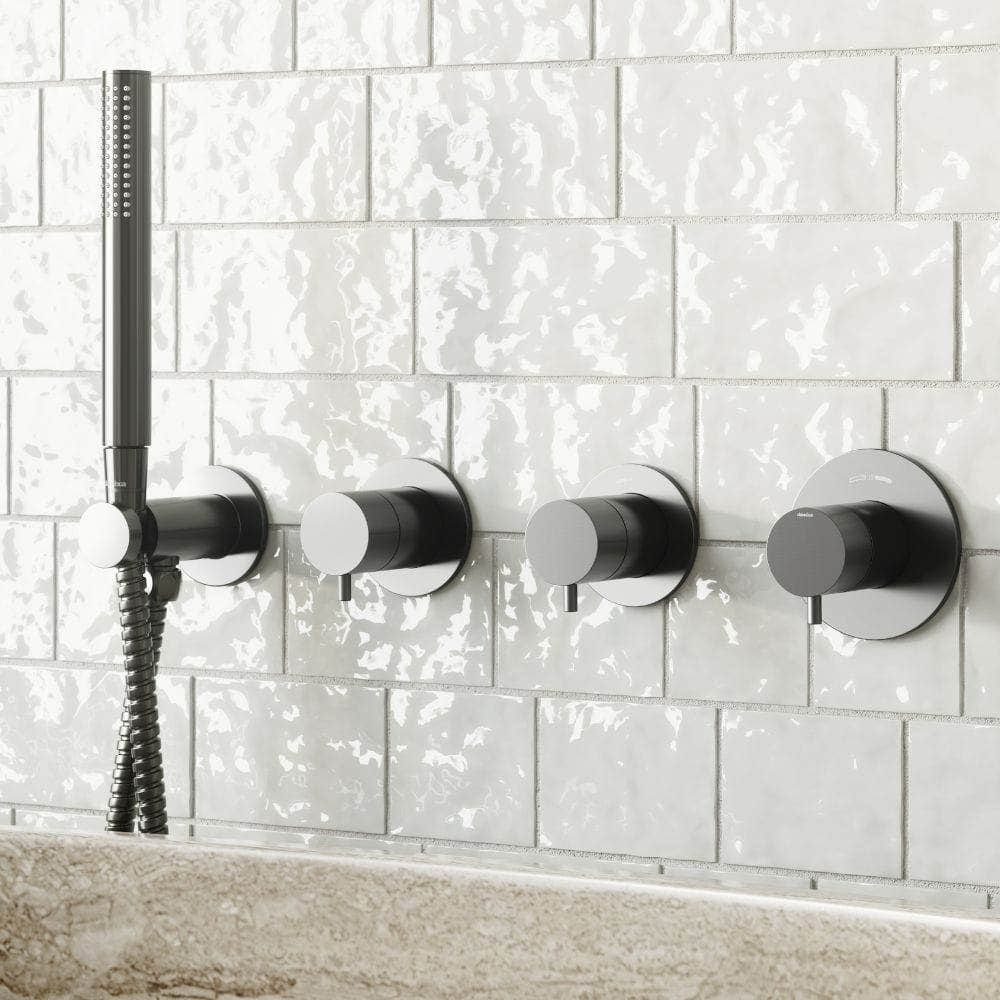 Damixa Silhouet BS2 innbygging for Badekar Komplett Damixa Badekararmatur innbygging