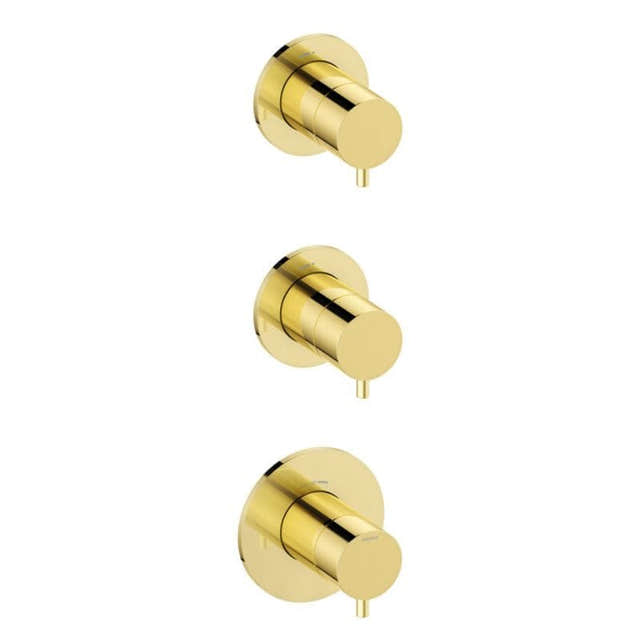 Damixa Termostat 2 stoppekraner Messing Damixa Blandebatteri innbygging KO-7671177